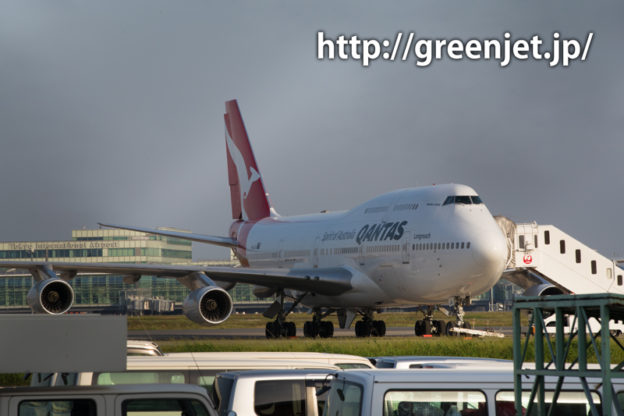 カンタス航空のボーイング747-438