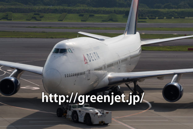 デルタ航空 ボーイング747-451