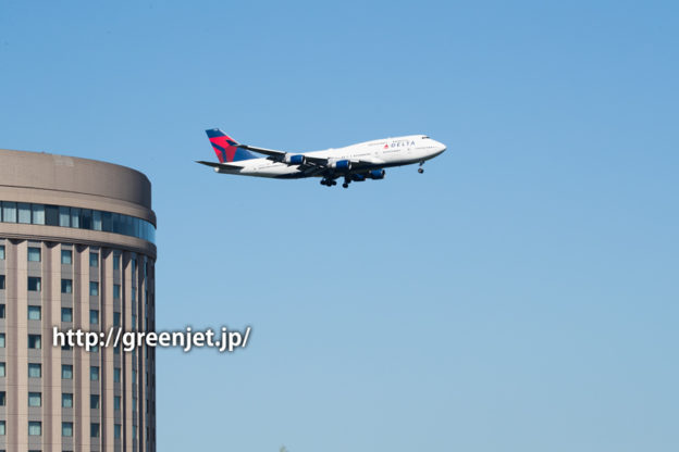 デルタ航空のボーイング747