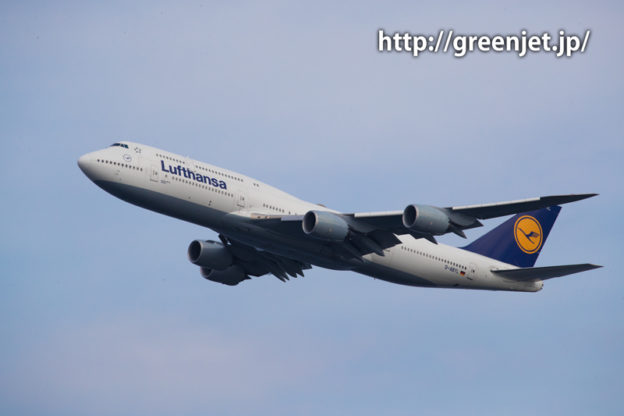 羽田 つばさ公園 ルフトハンザ航空 ボーイング 747-830