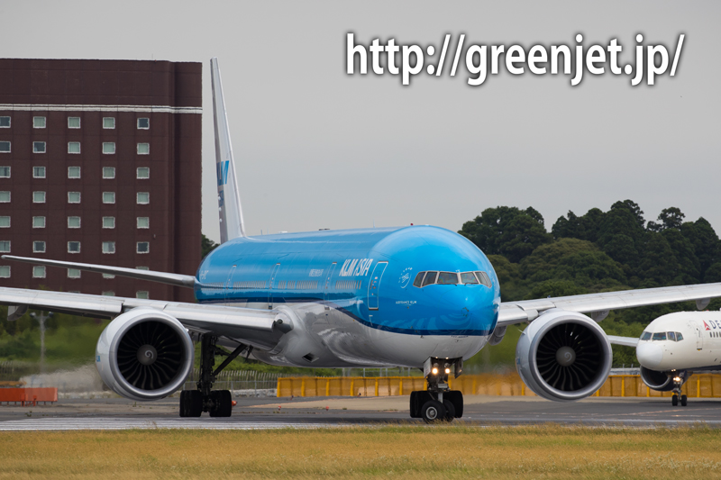 KLMオランダ航空のボーイング777