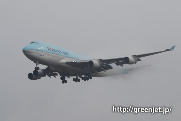 大韓航空のボーイング747