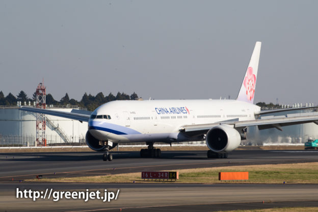 チャイナエアラインのボーイング777-36N/ER