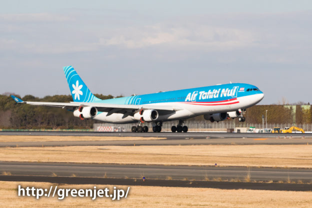 エアタヒチヌイのエアバスA340-300＠成田