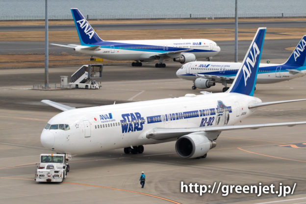 スターウォーズ ANA JET@羽田
