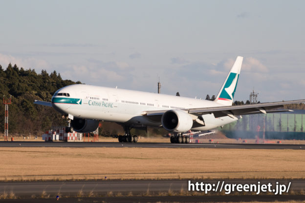 キャセイパシフィックのB777