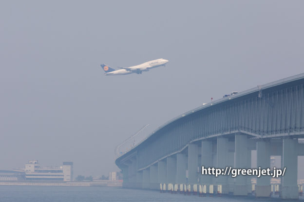 ルフトハンザのB747（ジャンボ）＠関空