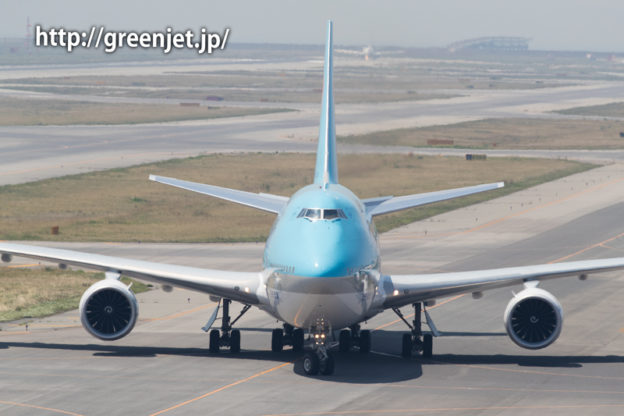 大韓航空のジャンボ＠関空