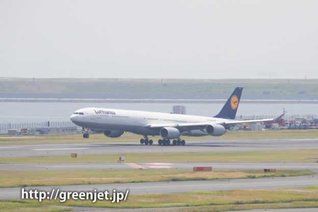 ルフトハンザのA340＠羽田