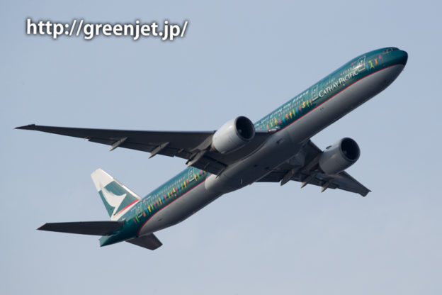 キャセイパシフィック航空の特別塗装機「スピリット・オブ・香港」