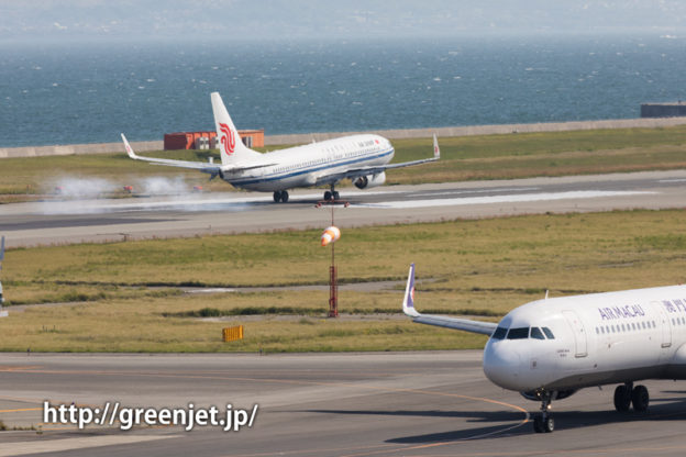 エアチャイナのB737＠関空