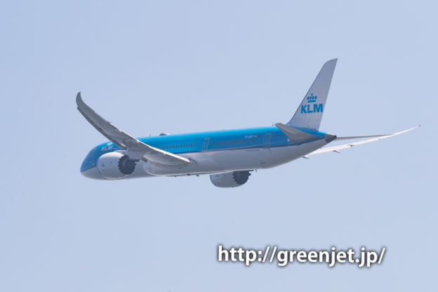 KLMのB787＠関空