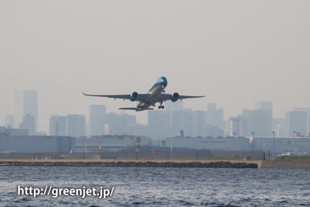 ベトナム航空のA350＠浮島