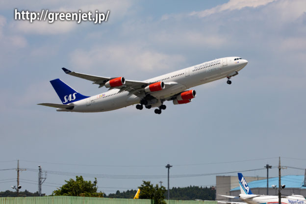 低空飛行のエース！SASのエアバスA340