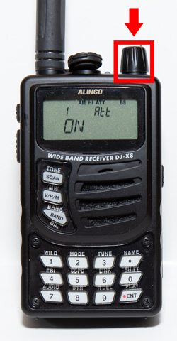 アルインコDJ-X8の使い方/初心者でもこの操作でエアバンド無線受信でき 