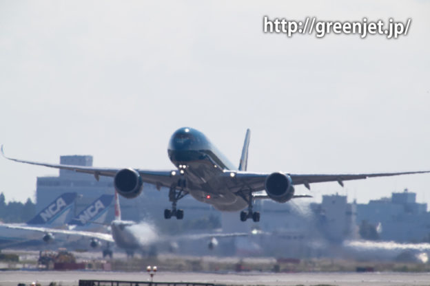 さくらの山にてベトナム航空のA350をGet