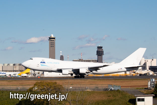 ASL航空ベルギー～成田へ飛来したB747-400
