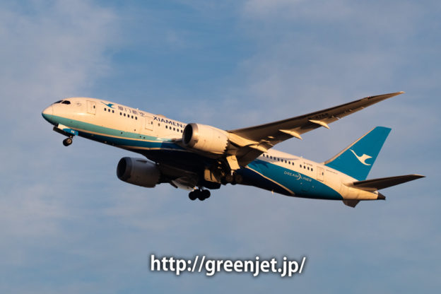 厦門航空/シャーメン・エアーのB787-8