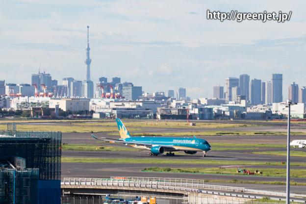 やっぱ美しい！ベトナムのA350を羽田で