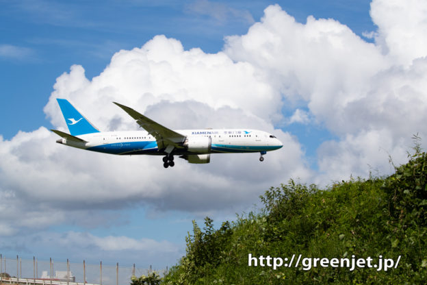 シャーメンエアーのB787をこう撮る！！