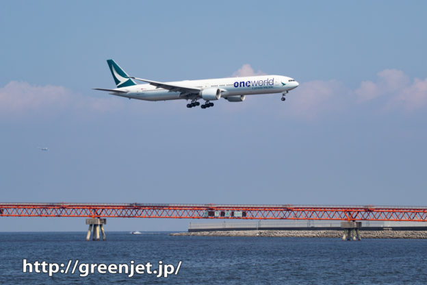ワンワールドのB777 by キャセイ！