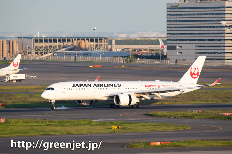 JALのA350を国際ターミナルで撮る！