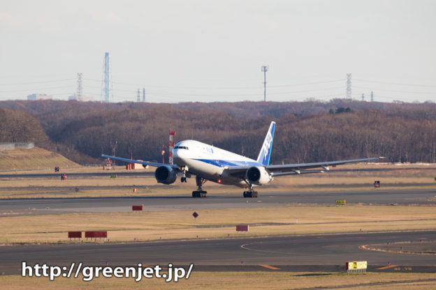 新千歳空港の展望デッキで捉えるB777！