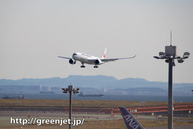 JALのエアバスA350 2号機＠羽田！