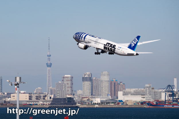 あぁ！美しいANAのR2-D2＠B787