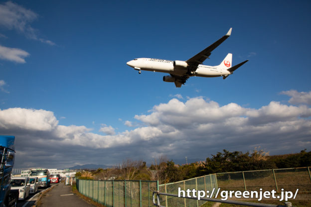 【松山の飛行機撮影ポイント】RWY32エンド