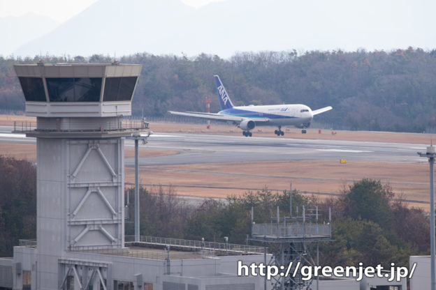 【広島の飛行機撮影ポイント】ターミナルビル西側展望広場