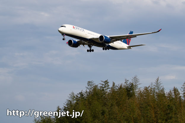 これが最後か！デルタのエアバスA350＠成田