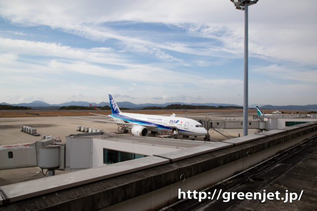 【広島の飛行機撮影ポイント】展望デッキ