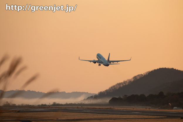 【岡山の飛行機撮影ポイント】第四駐車場