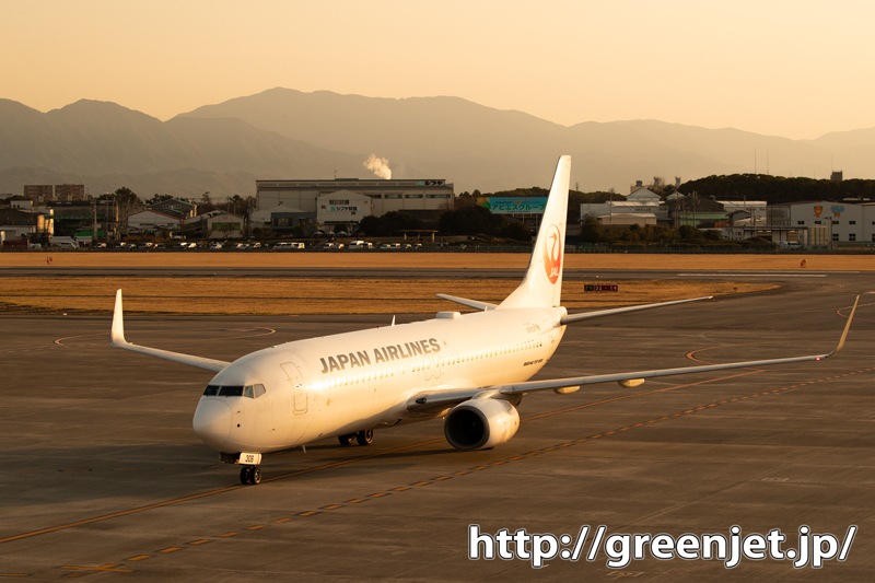 松山遠征の終焉～飛行機写真