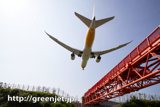 飛行機～スクートB787にメッチャ迫る！