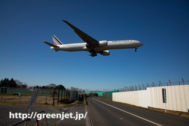 飛行機写真～エールフランスは絵になるね！