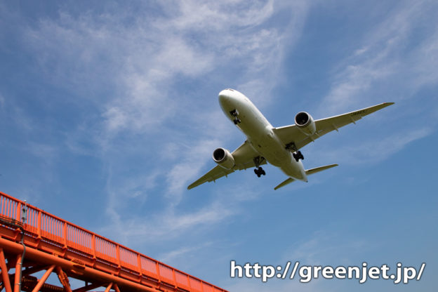 飛行機が近づいてくるこの緊張感が好き