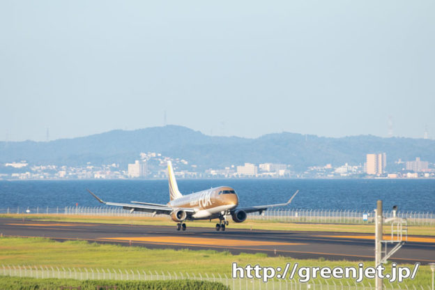 【出雲の飛行機撮影ポイント】送迎デッキ