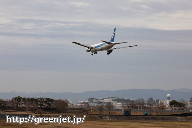 たまには黄昏た感じの飛行機写真～福岡