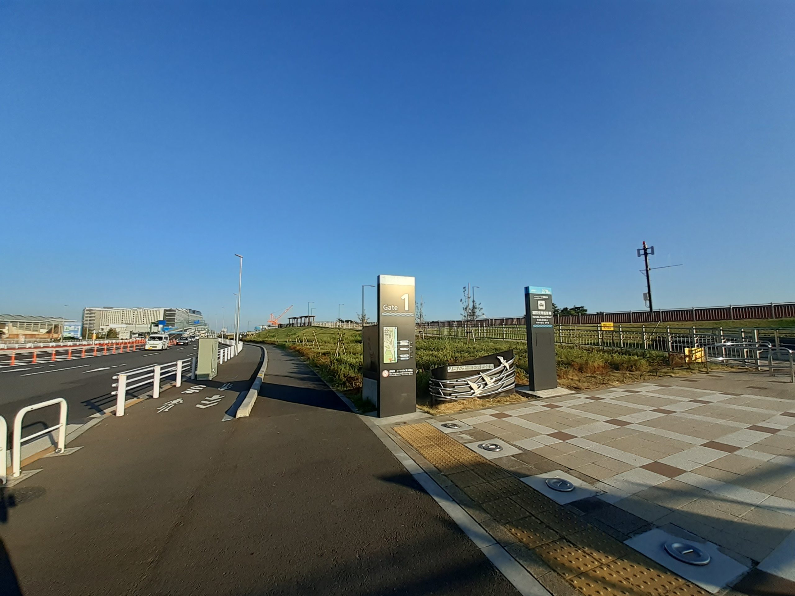 【羽田の飛行機撮影ポイント】ソラムナード羽田緑地
