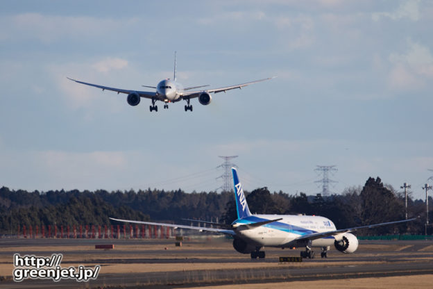 成田で飛行機～ダブルB78を引き寄せる！