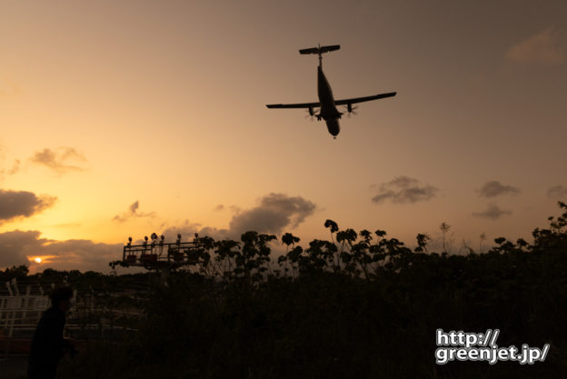 【鹿児島の飛行機撮影ポイント】RWY34エンド