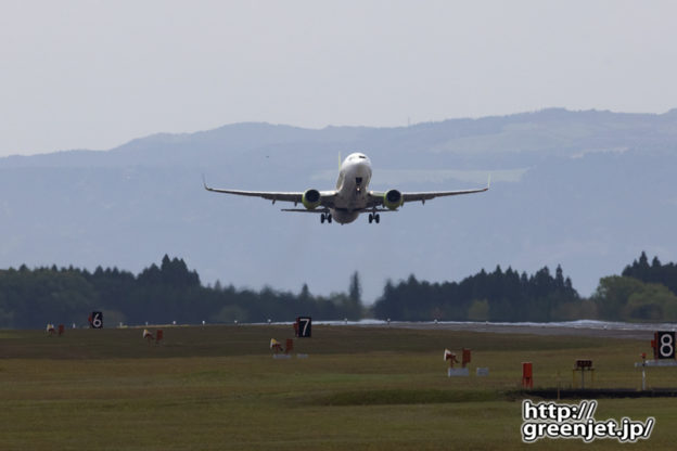 【鹿児島の飛行機撮影ポイント】RWY16エンド東側