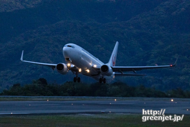 【南紀白浜の飛行機撮影ポイント】白浜警察署前