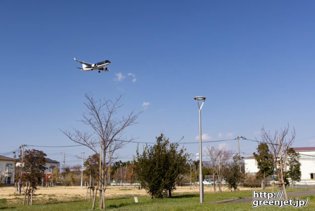 福岡で飛行機～さわやかな午後