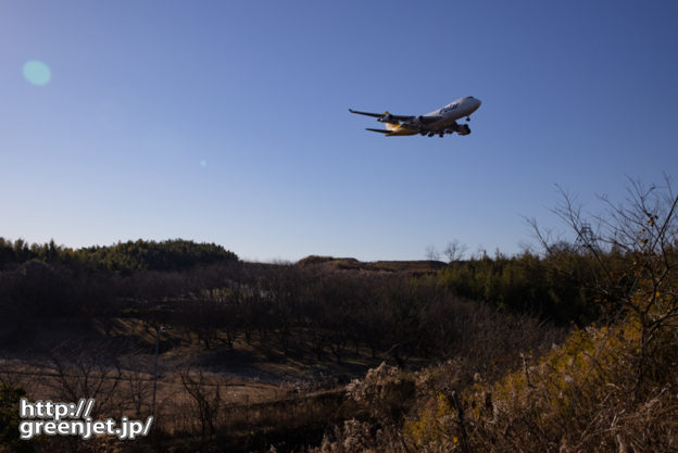 成田で飛行機～朝の静寂の中でジャンボ