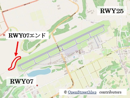 【熊本の飛行機撮影ポイント】RWY07エンド