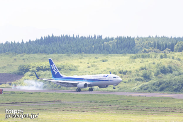 【大館能代の飛行機撮影ポイント】送迎デッキ