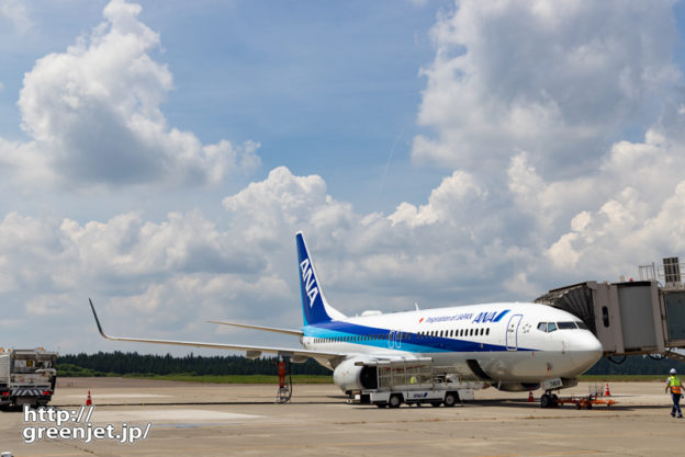 【大館能代の飛行機撮影ポイント】ターミナルビル東側